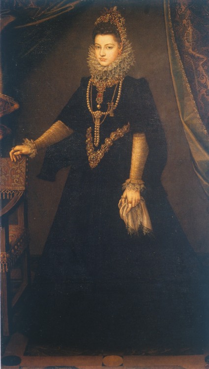 Infanta Isabella Clara Eugenia, 1599 by Sofonisba Anguissola