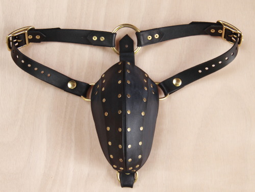 Made This Codpiece As A Custom Request. Client Wanted Brass On Black, Which Is A Gorgeous Combo, But