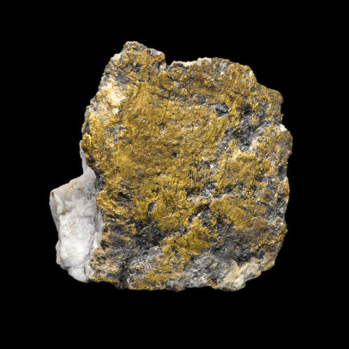 Golden FaultThis sample is a piece of one of the gold-bearing mountains in California. The gold was 