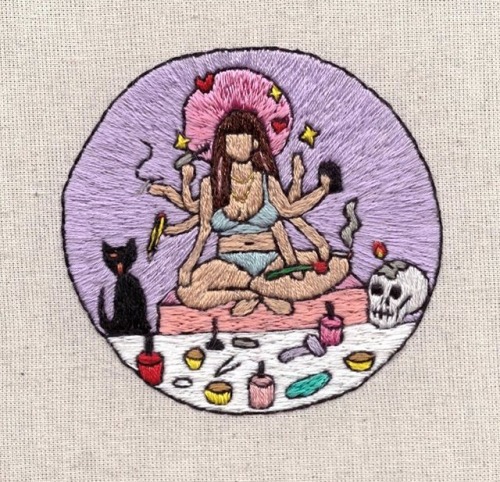 hanecdotework: Goddess sample, 2018