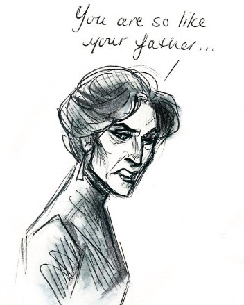muirin007: Messy, unfinished comic brainstorming based on one of @sirussly ‘s devastatingly good Sir