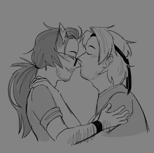 Oughh. Smooches