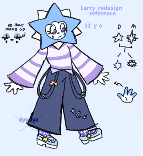 LARRY STARFALL (Starlet) REDESIGN