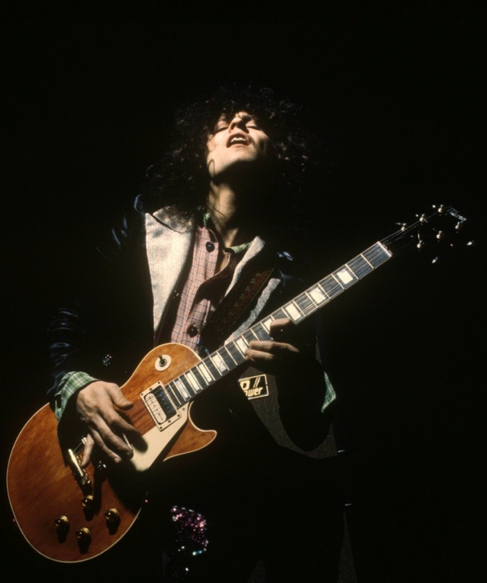 steroge:
“ Marc Bolan, T. Rex, 1970 (Estate of Keith Morris/Redferns)
Les Paul: the guitar of choice
”