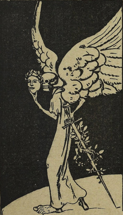 danskjavlarna:Death disguised as the angel of peace.  From Le Rire, 1905.If you like vintage grim re