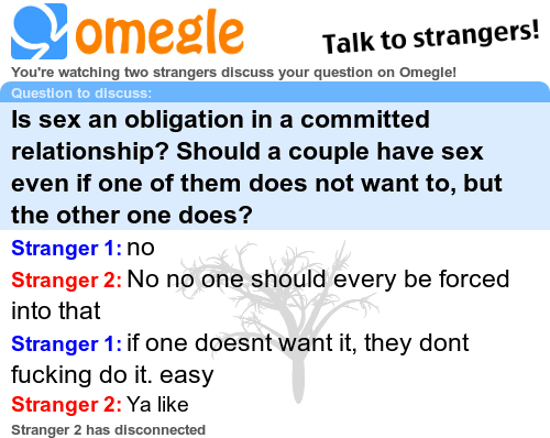 feminismandomegle:People with no sex drives and/or no desire to engage in sex apparently never have 