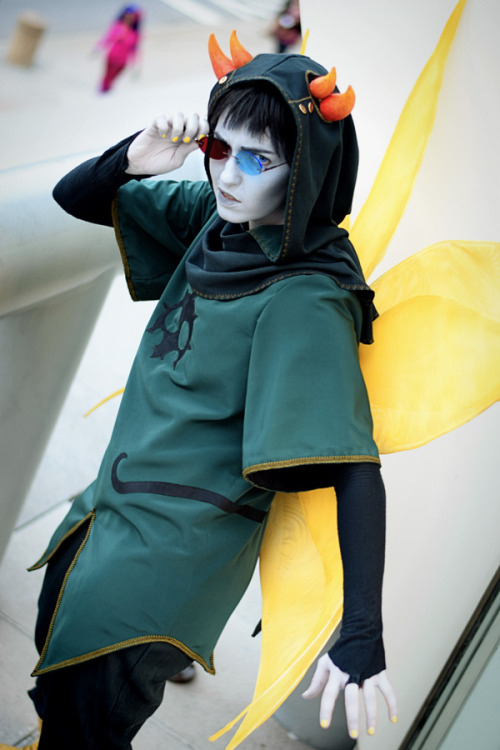 cowbuttcrunchies: Homestuck God TiersOtakon 2014 ♋ Karkat Vantas | Hhhhammy♊ Sollux Captor |