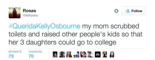 redsuns-n-orangemoons: sniffing: Twitter shoots back with #QueridaKellyOsbourne as Kelly Osbourne&rs