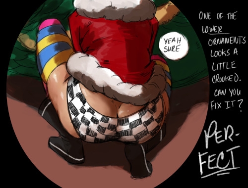 angeliccmadness:  redandblacktac:  a channel tan christmas  XD 