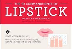 heartsoulandcurves:  The 10 Commandments of Lipstick…  