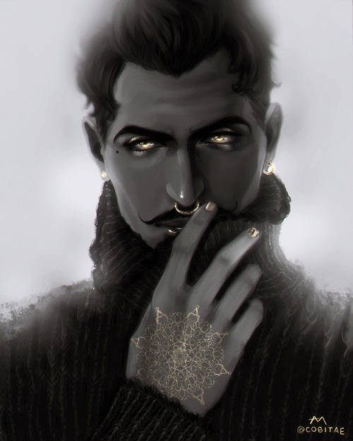 cogitaeworks:Dorian~ Made using these free brushes