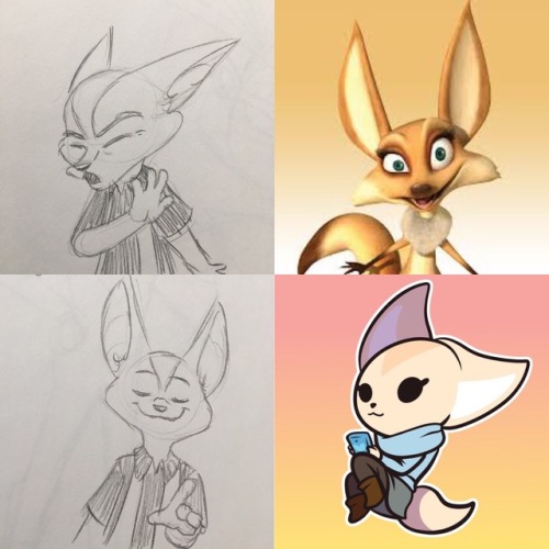 mofetafrombrooklyn:A dead meme, plus fennec foxes, and pencil sketches, equals…you know how it goes… fenneko all the way <3