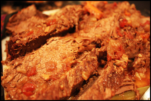 MY GRANDMA’S BRISKETThis is my grandmother’s recipe, but it didn’t die with her when she passe