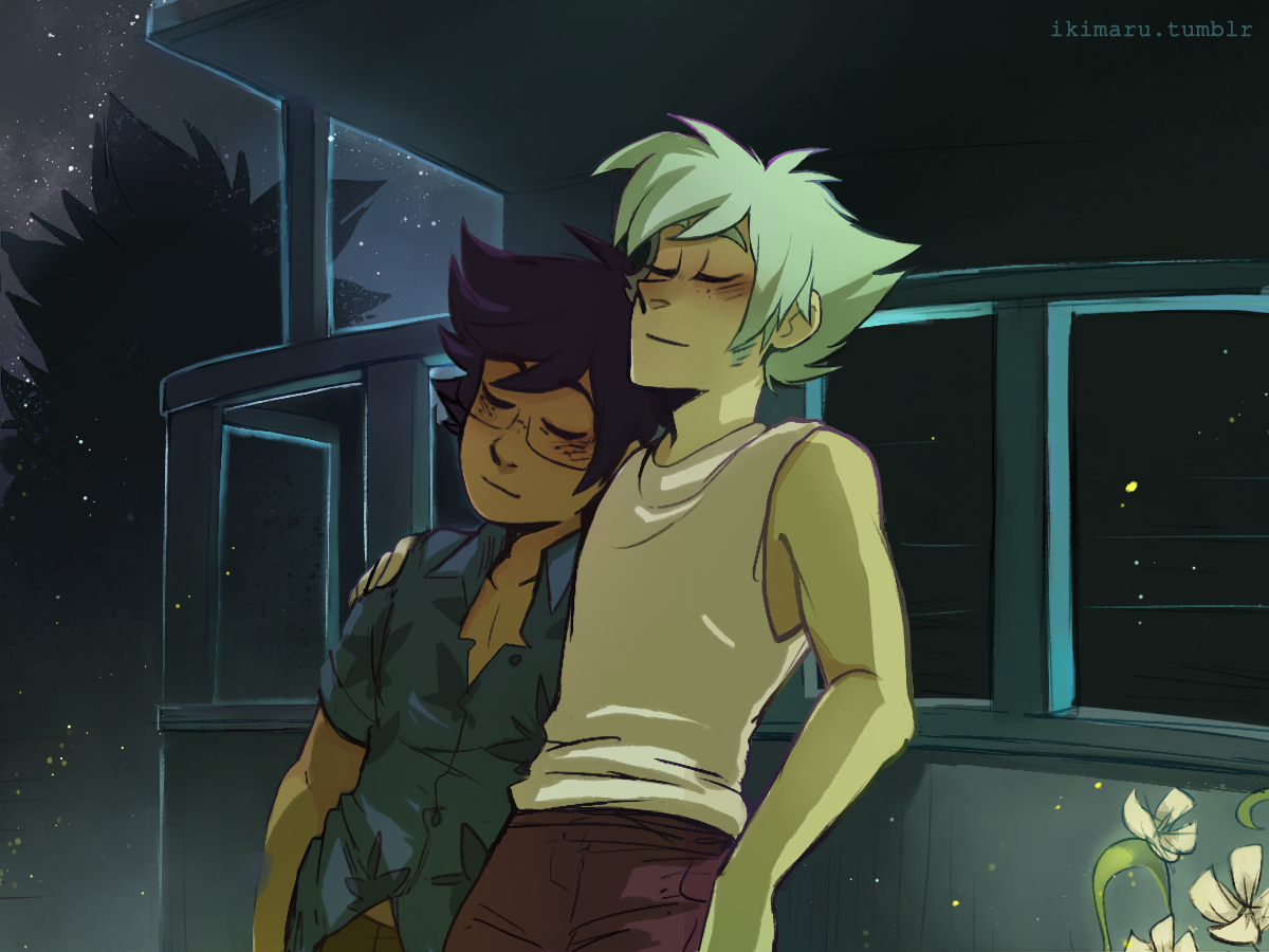 ikimaru:  belated summer Dirkjake pics I got around finishing only now rip they’re