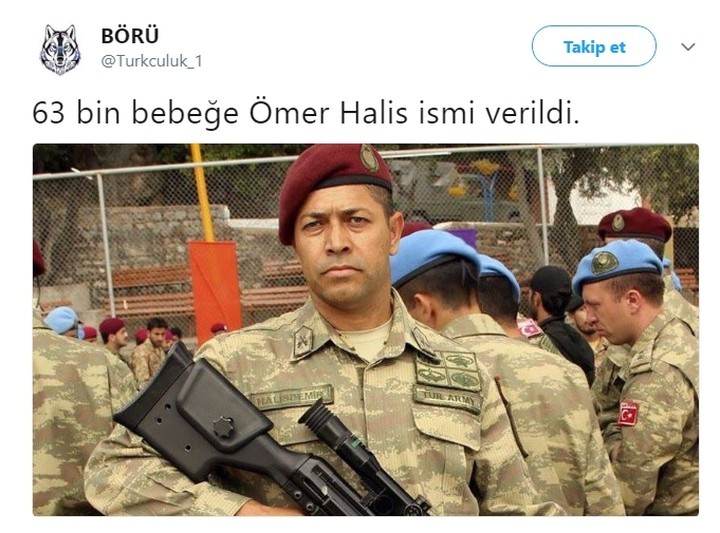 63 bin bebeğe Ömer Halis...