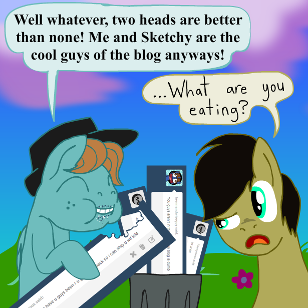 askthebronytrio:  Hail’s busy with that whole fatherhood thing, but we can keep