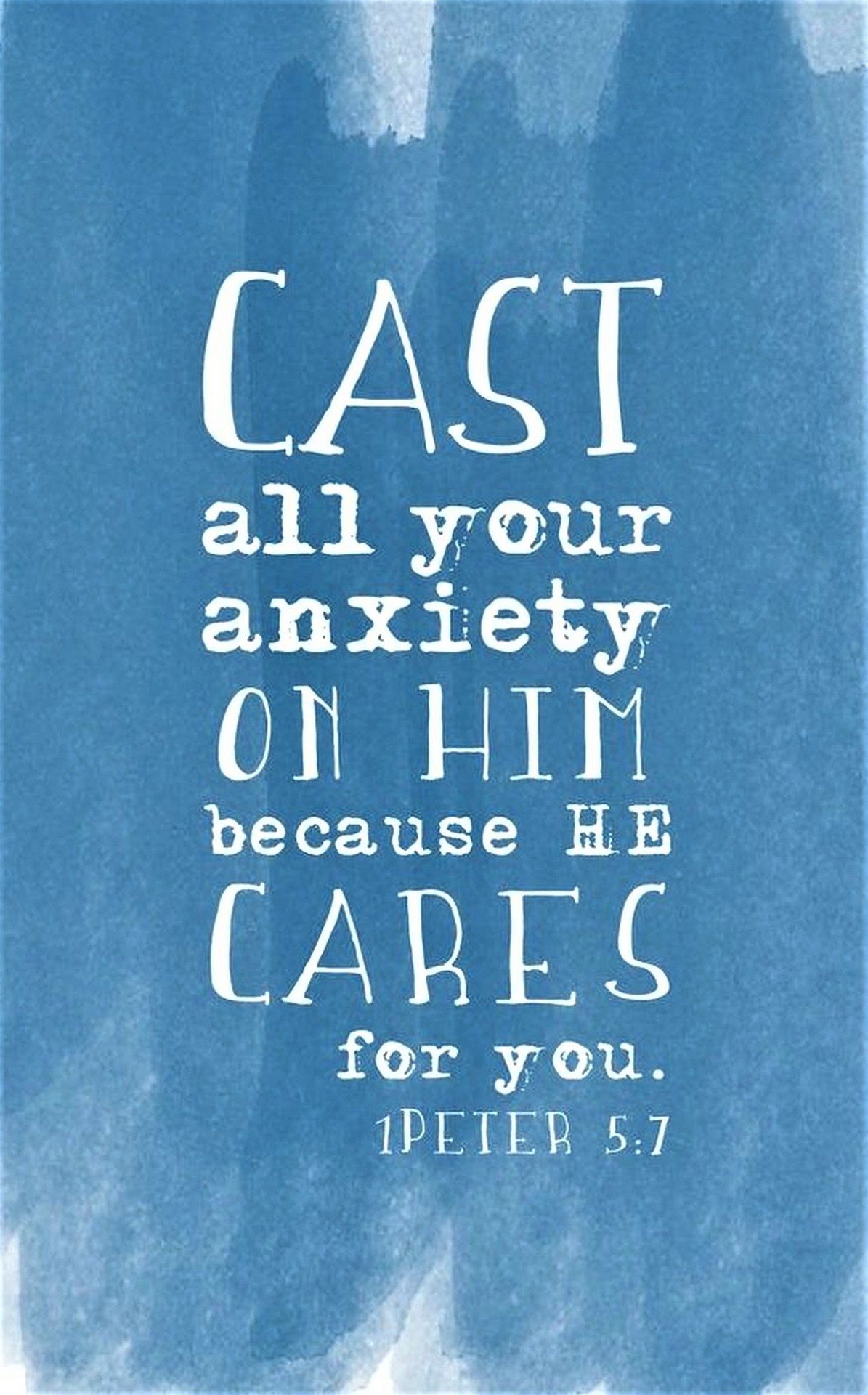 The Living... — 1 Peter 5:7 (NIV) - Cast all your anxiety on Him...