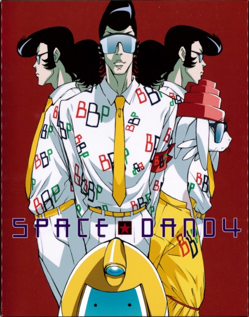 animeslovenija:Space Dandy covers for the Japanese retail release.Note: link to fullsize scans in previous posts.