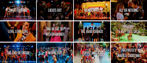 brittanasinfinityy:GLEE (2009 - 2015)