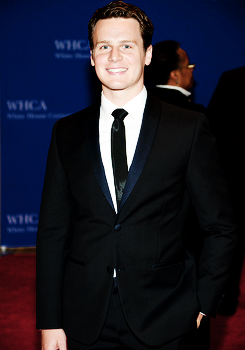 MAY 3 Jonathan Groff attends the 100th Annual White House Correspondents’ Association Dinner