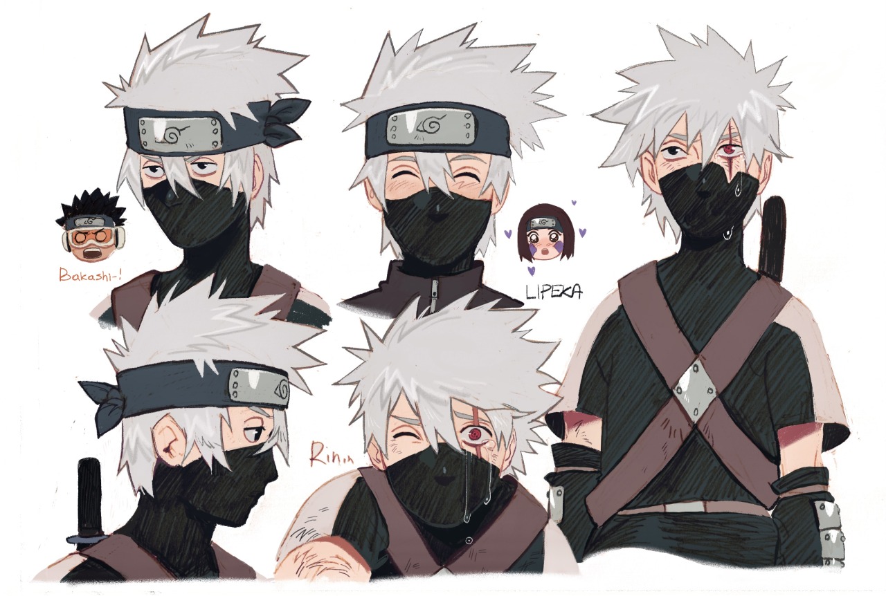 Just chilling while im bored : Naruto  Kakashi hatake face, Naruto cute,  Kakashi sensei