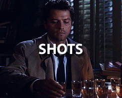 mooseleys:  how to ring in the new year properly with Castiel, Angel of the Lord