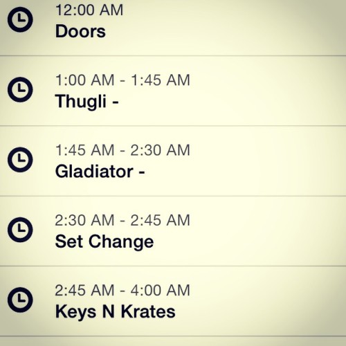 Set times for NOLA House Of Blues show tonite #EveryNiteTour http://ift.tt/1y5eOgw