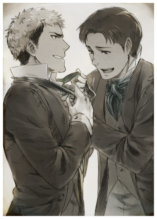 kaa-05n2:  Aand another Jean/Marco drawing. Not the last one, I suppose. Hope nobody minds. 