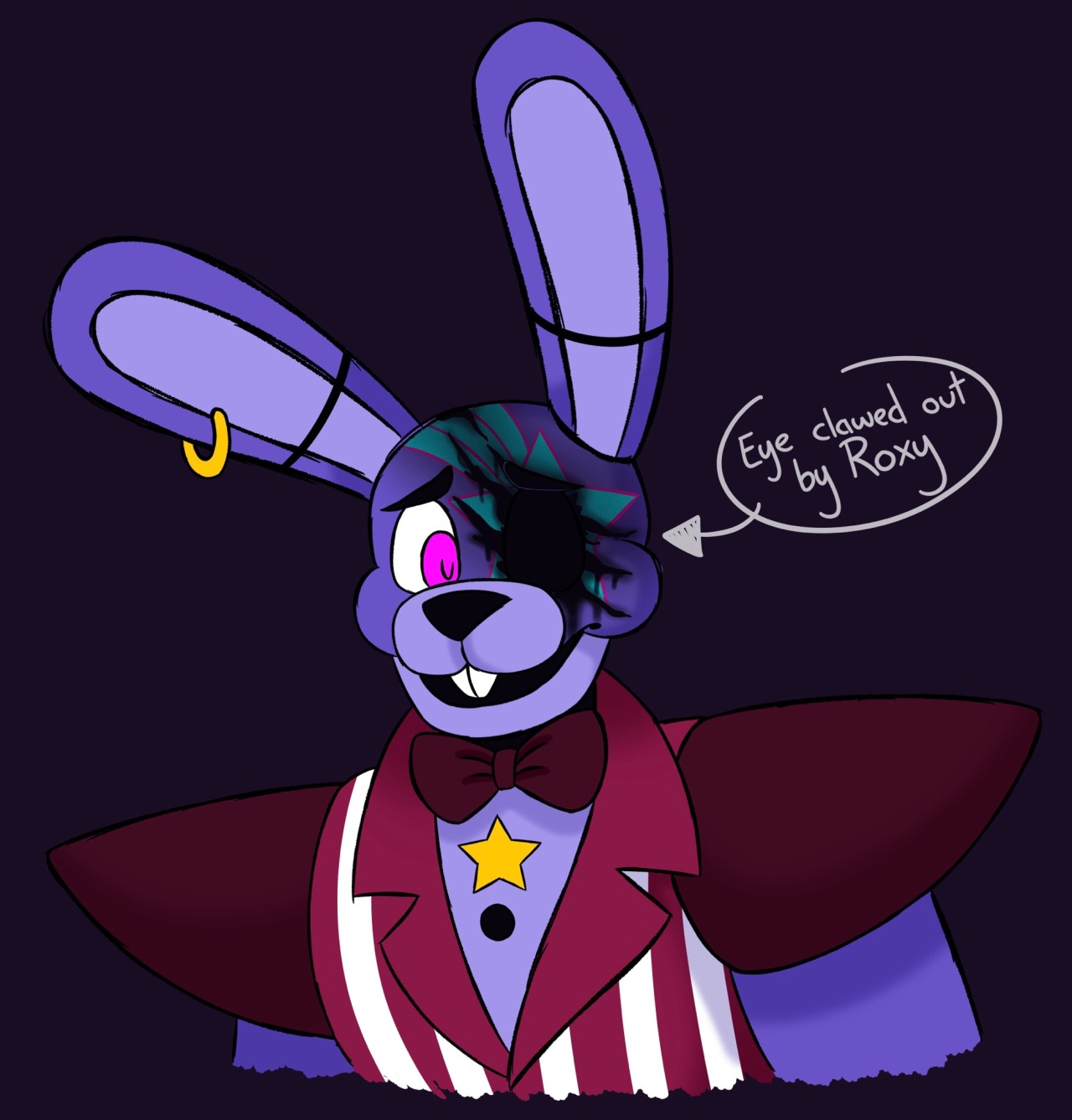 Glamrock Bonnie art