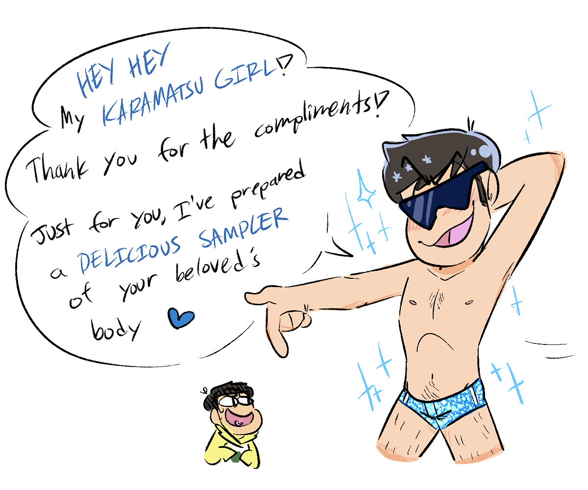 jyushimatsu-daily:  OWWWWCH OUCH OW OW OW OW OW!!!!KARAMATSU-NIISAN!!!!