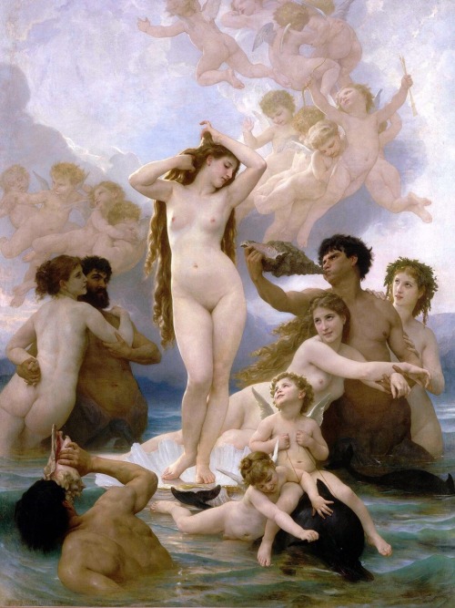 buttahcup:The Birth of Venus, Bouguereau