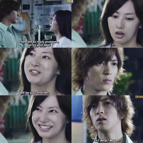 Buzzer Beat  EPISODE 1 Naoki and Riko’s first conversation. Riko is Naoki’s firdt fan. ❤