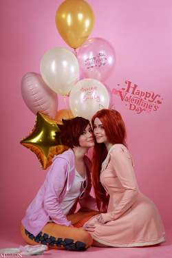   A little test-drive for Tracer by Torie as postcard for Valentine&rsquo;s day :3Irene as Emily and D.vaphoto by me  