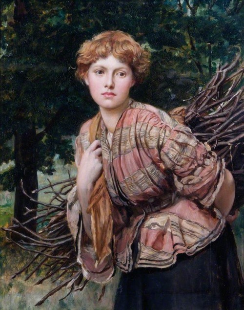 centuriespast:The Gamekeeper’s DaughterValentine Cameron Prinsep (1838–1904)Museum of Croydon