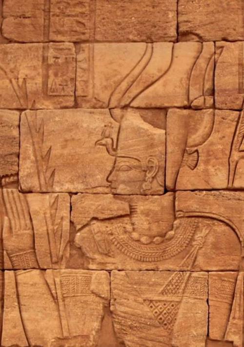 The Goddess Sati, relief from Meroe
