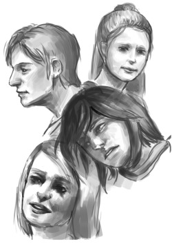 poppymayart:Silent hill 2 face study