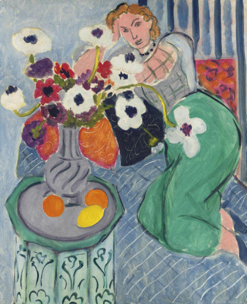 Henri Matisse (1868-1954), L'Odalisque, harmonie bleue  Painted in 1937 