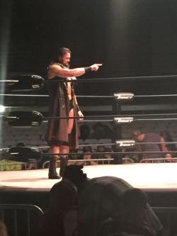shitloadsofwrestling:  So… this is the scene at TNA’s Bound For Glory weekend (from Friday night’s house show). For those who don’t know, TNA’s Bound For Glory is essentially their WrestleMania. The numbers being reported are 250-300 people,