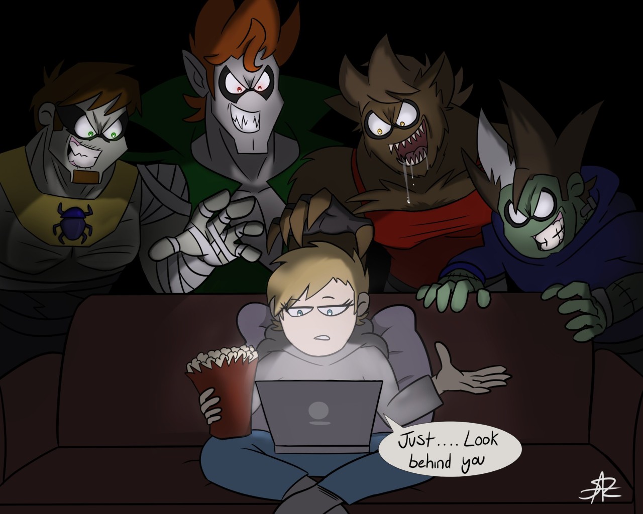 Eddsworld on X: Happy #Halloween everybody! Looks like Matt's not