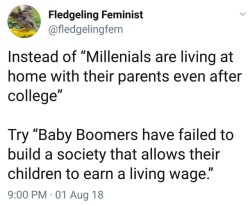 itslaroneppl: Louder for the baby boomers