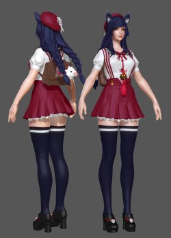 league-of-legends-sexy-girls:  Schoolgirl