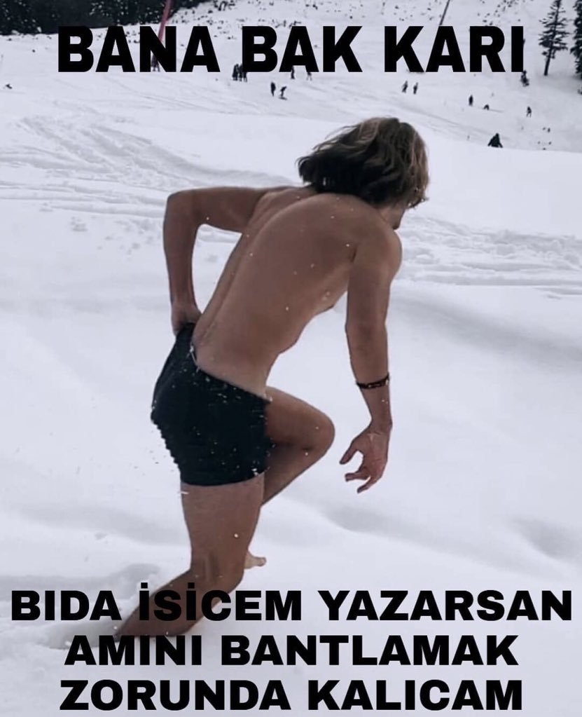 BANA BAK KARI BIDA İSİCEM...