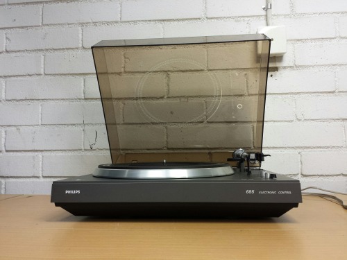 Philips 22AF685/50B Electronic Control Turntable, 1979