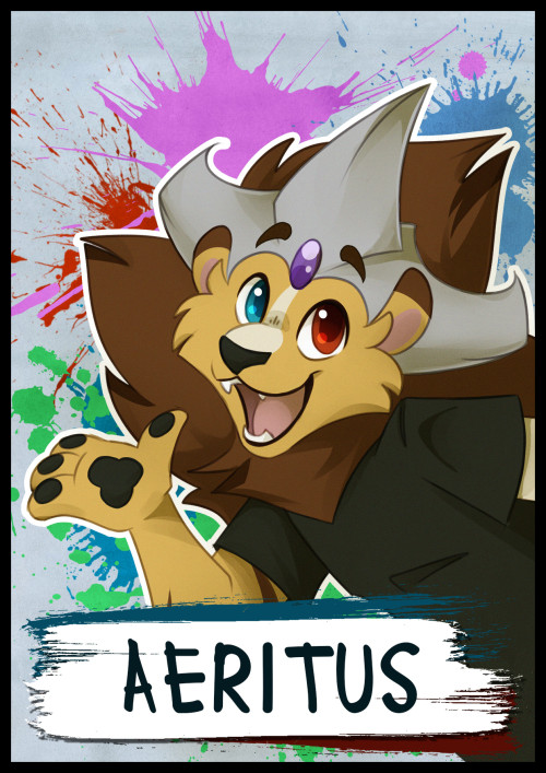   Made myself a badge for an upcoming small