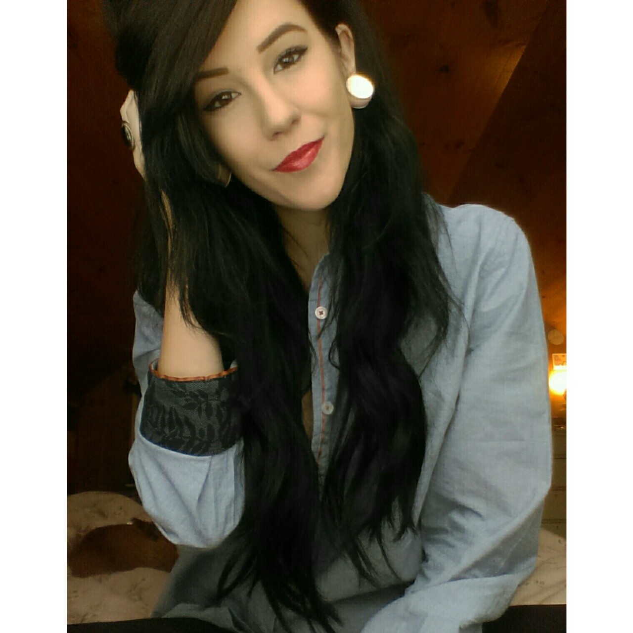 miss-lady-bird:  A selfie because I rarely take them anymore, and I never post them
