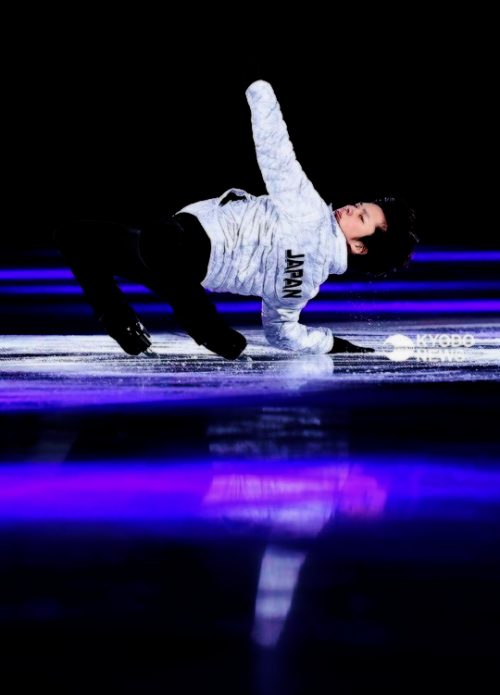 shoma-uno:Shoma Uno in gala practice, 2/24 (x)