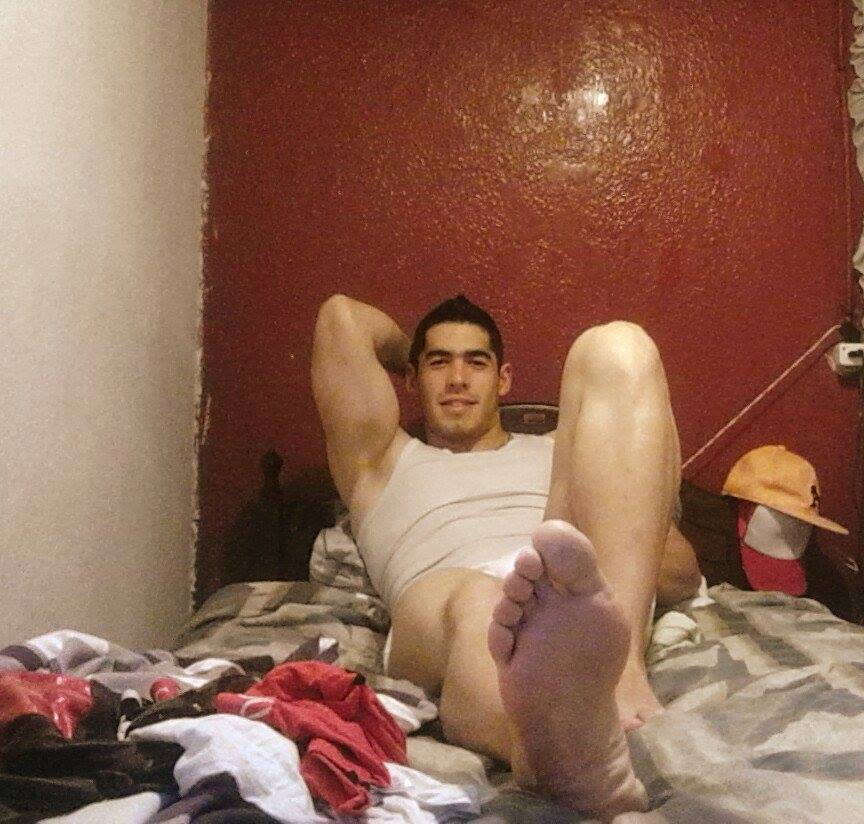 Bound guys feet