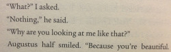 wondurwall:  vespira:  praises:  im-lost-in-y0ur-eyes:  this book was life changing in a way that only John Green could put into words   :-(  love this book  this painfully reminds me of after 