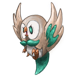 markpons:  Grass starter from pokemon sun