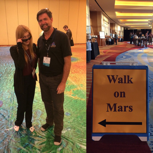 astronautabby: Well…my goal since I can remember was to walk on #Mars and today at the #Lunar